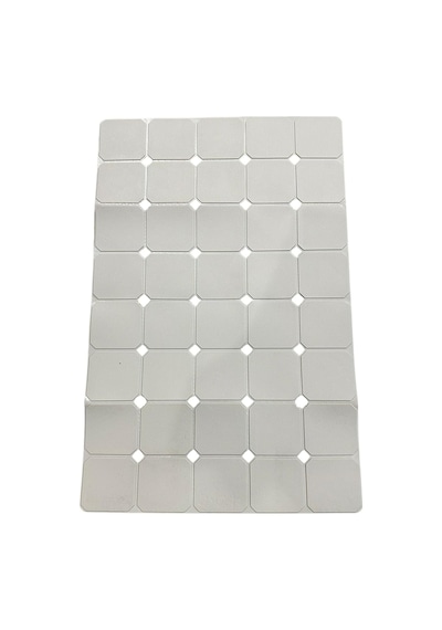 Lexroo Slikon Yumuşak Taban Katlanabilir Aqua Luxe Banyo Paspası 45x70 Cm Pratik Çok Renkli