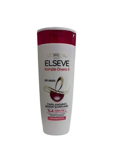 Elseve Komple Onarıcı 5 2'si 1 Arada Yapılandırıcı Şampuan 360 ML