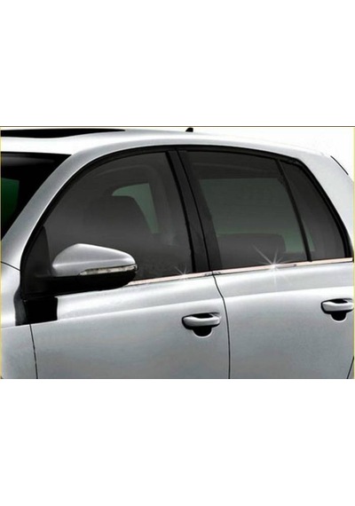 Vw Golf 7 Hb Krom Cam Çıtası 2013-2018 4 Parça Paslanmaz Krom
