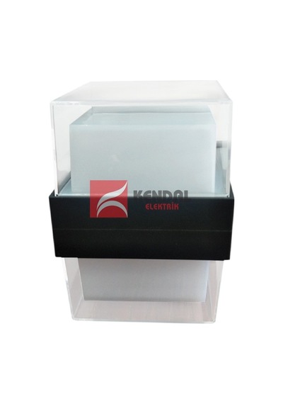 Kendal Kda734 Dekoratif Led Aplik 10w 900 Lümen Abs - Gün Işığı Siyah