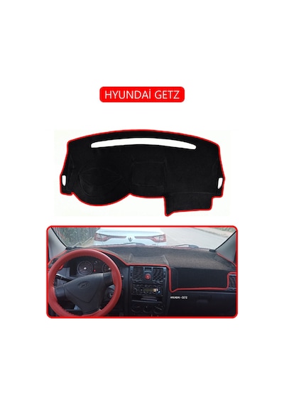 Hyundai Getztorpido Koruma Halısı Kırmızı Kenar