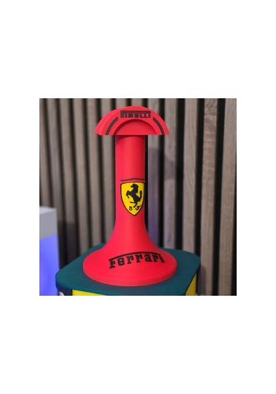 Ferrari Logolu Kulaklık Tutucu Şıklık Ve Fonksiyonellik Bir Arada