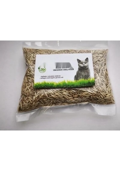 %100 Doğal Kedi Çimi Tohumu Karışımı - Arpa, Buğday, Yulaf 500 Gram