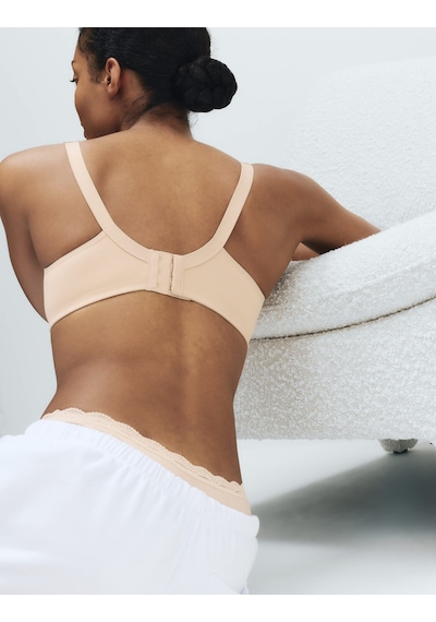 Marks & Spencer Nakış Detaylı Full Cup Sütyen T33008025 Ten Rengi