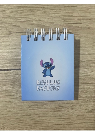 Stitch Mini Kapak Not Defteri 50 Sayfa
