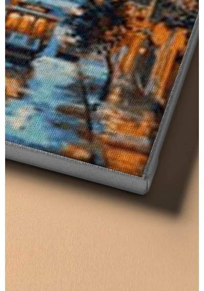 Webstyle Sayılarla Boyama Seti Kasnaklı Nostalji Tramvay 60 X 75 Cm