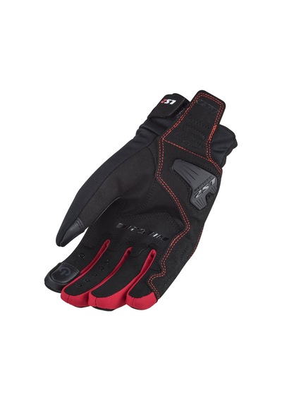 Ls2 Jet 2 Waterproof Motosiklet Eldiveni Siyah-kırmızı