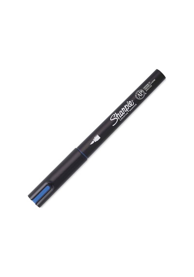 Sharpie Akrilik Markör Fırça Uç Mavi 2218125 Diğer