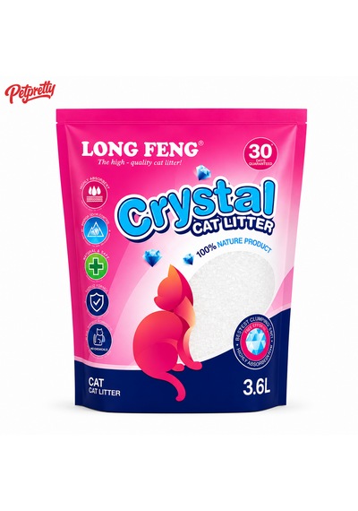 Long Feng Extra Kristal Silica Kedi Kumu 3.6 Lt