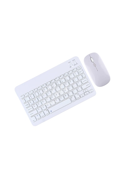 Samsung Galaxy Uyumlu Tab S9 Fe Sm x510 Bluetooth Klavye Mouse Set Lazer