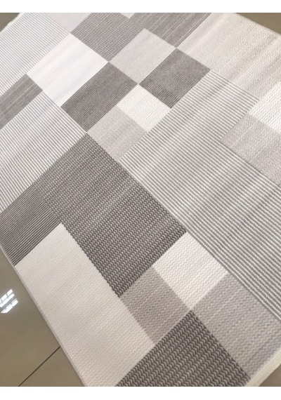 Merinos Halı Vista 76594 095 Serisi Triko Akrilik Salon Oturma Yatak Odası Halısı Gri