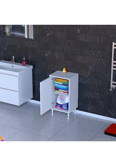 Eliusta Arden 50 Cm Beyaz 2 Bölmeli Banyo Düzenleyici Dolap 1 Raflı Çok Amaçlı Mutfak Dolabı 50x75x32,5 Cm Beyaz Eliusta Arden 50 Cm Beyaz 2 Bölmeli Banyo Düzenleyici Dolap 1 Raflı Çok Amaçlı Mutfak Dolabı 50x75x32,5 Cm Beyaz