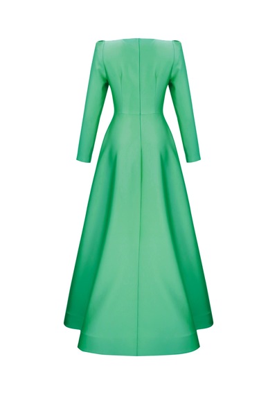 Senna Pulıce Dress Yeşil Yeşil