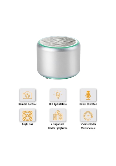 Logia Mini S 5w Kablosuz Bluetooth Hoparlör