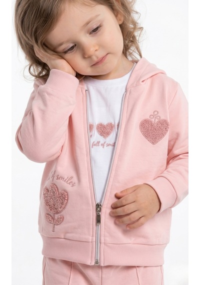 Toontoy Kids Toontoy Kız Çocuk 3'lü Eşofman Takımı Uzun Kollu Bisiklet Yaka Nakışlı T-shirt - Kapüşonlu Fermuarlı Hırka- Beli Paçası Lastikli Eşofman Altı 25041 Pudra Toontoy Kids Toontoy Kız Çocuk 3'lü Eşofman Takımı Uzun Kollu Bisiklet Yaka Nakışlı T-shirt - Kapüşonlu Fermuarlı Hırka- Beli Paçası Lastikli Eşofman Altı 25041 Pudra