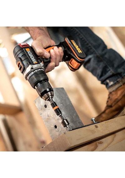 Worx WX175 20 V 2.0Ah Li-ion Çift Akülü Kömürsüz Profesyonel Vidalama