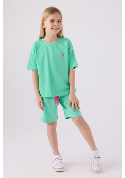 U.S. Polo Assn. U.s. Polo Assn Kız Çocuk Bambu Bermuda Takım 5274-43577 Çok Renkli U.S. Polo Assn. U.s. Polo Assn Kız Çocuk Bambu Bermuda Takım 5274-43577 Çok Renkli