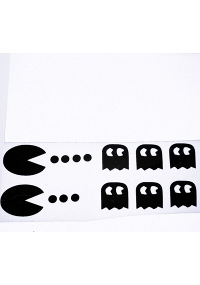 Pac Man Oto Sticker 25 4 Cm