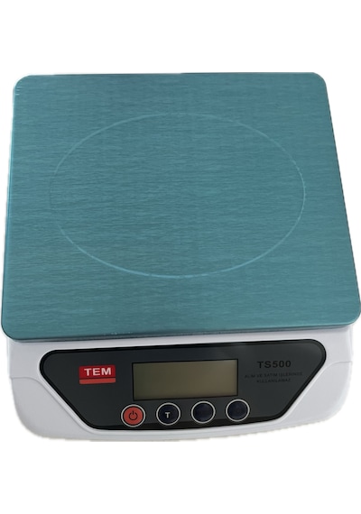 Tem Ts-500 25 Kg Kapasiteli 1 Gr Hassasiyetli Terazi