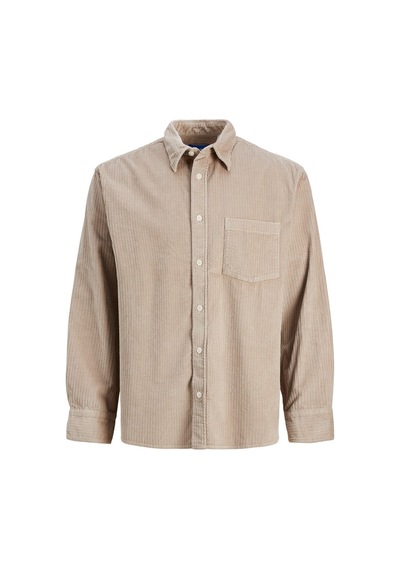 Jack & Jones Jack&jones Oversize Vizon Erkek Gömlek 12239321 001
