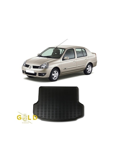 Kumsalotopaspas Gold Renault Clio Symbol 3D Bagaj Havuzu 2008-2012