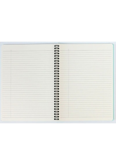 Morning Glory 4000 Theme Çizgili Defter 26x19 Cm Mavi 11210-87331