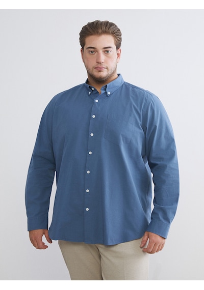 Lcwaıkıkı Classic Lacivert Regular Fit Uzun Kollu Poplin Erkek Gömlek