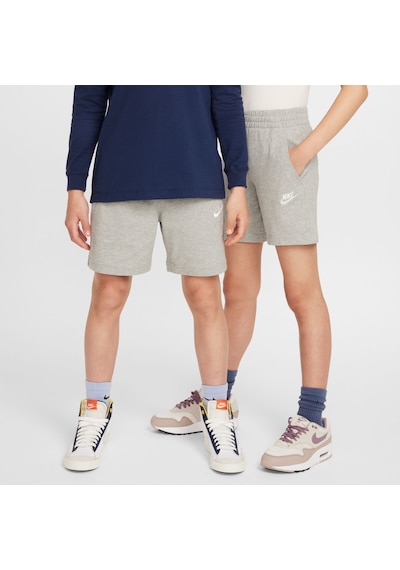 Nike Club Knit Çocuk Siyah Günlük Stil Şort Fz5512-063 Gri