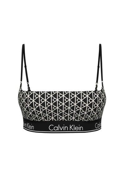 Calvin Klein Kadın Siyah-beyaz Bikini Üstü Lv00q61130 32n-15954