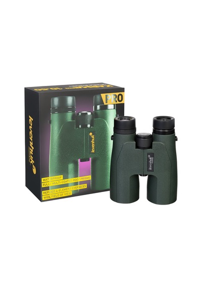 Levenhuk Karma Pro 10x50 Binoküler Dürbün Yeşil
