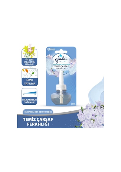 Glade Temiz Çarşaf Ferahlığı Elektrikli Oda Kokusu Yedek