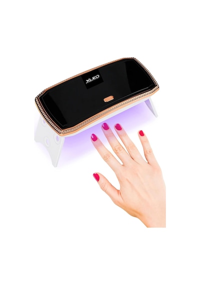 Xled Portatif Mini Uv Led Lamba Manikür Tırnak Kurutucu Siyah 36w