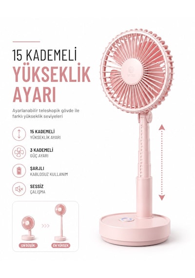 Taşınabilir Mini Fan 3 Kademeli Döner Başlıklı Aşağı Yukarı 15 Kademeli Ayarlanabilir Yükseklik Açı Ayar Düğmeli Mini Fan El Fanı Masaüstü Fan Ev Ofis Vantilatör Pervane 100 Gr Taşınabilir Mini Fan 3 Kademeli Döner Başlıklı Aşağı Yukarı 15 Kademeli Ayarlanabilir Yükseklik Açı Ayar Düğmeli Mini Fan El Fanı Masaüstü Fan Ev Ofis Vantilatör Pervane 100 Gr