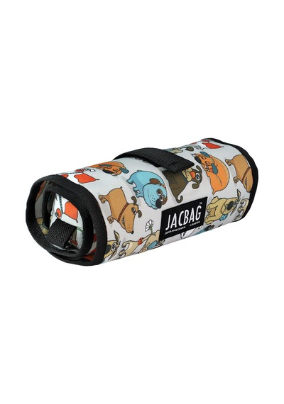 Jacbag Senior -sanatsal Rulo Kalem Çantası-neşeli Patiler Renk:neşeli Patiler