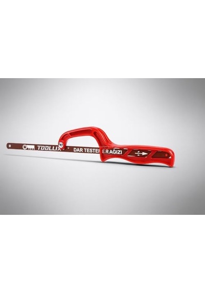 Mini Demir Testere, 30 Cm Değiştirilebilir Bıçaklı, Plastik Saplı, Ahşap, Pvc, Metal, Plastik Kesimi, Dar Alanlar