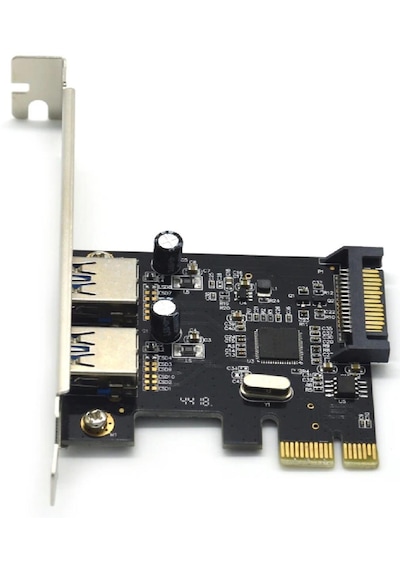 Pcı Express 1x Pcı-e To 2 Port Usb 3.0 + Sata Kart Çoklayıcı
