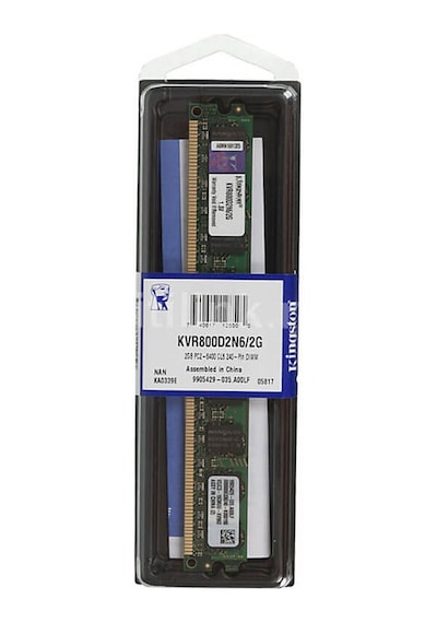 Kingston KVR800D2N6/2G 2 GB DDR2 800 MHz PC Bellek
