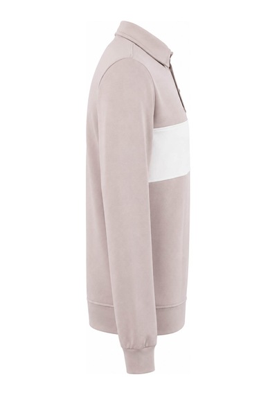 Trender Parçalı Taş Erkek Sweatshirt 2010