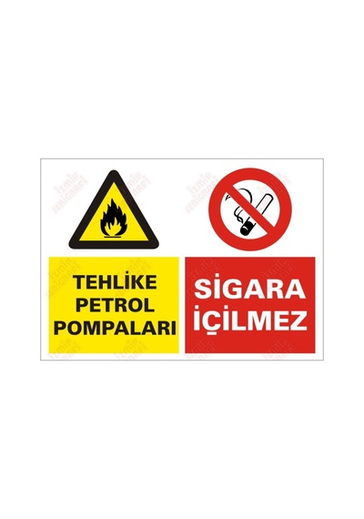 Tehlike Petrol Pompaları / Sigara Içilmez