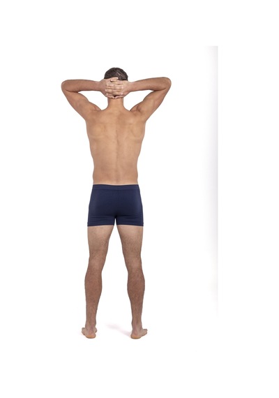 Oıl Company Hafif Nefes Alabilir Rahat Kumaş Isı Korumalı Termal Boxer Navyblue