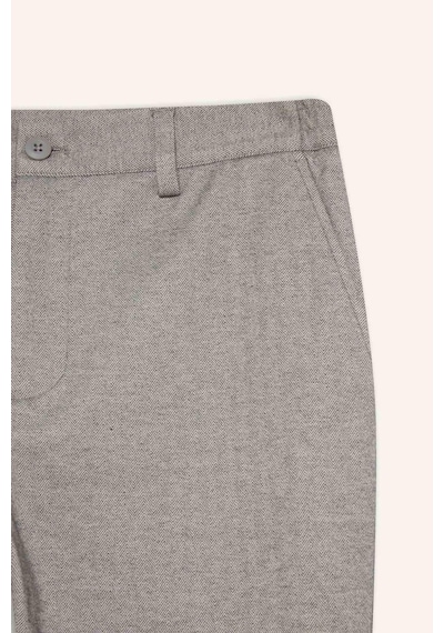 Defacto Tailored Regular Fit Düz Paça Penye Pantolon F1738ax25wngr302 Gri-gr302