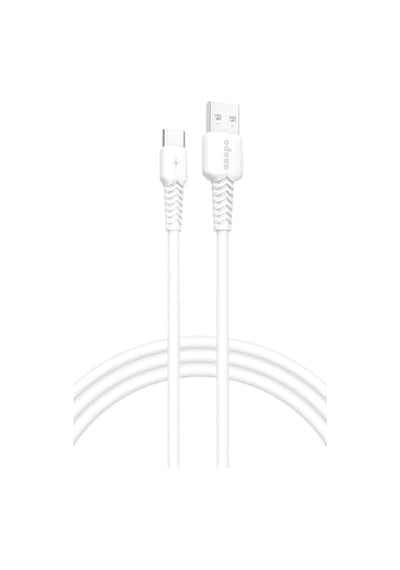 Onopo Android Xiaomi Uyumlu Type-c To Usb 3.4a Hızlı Şarj Ve Data Kablosu 1 Metre - Q7 Beyaz Smart Kablo