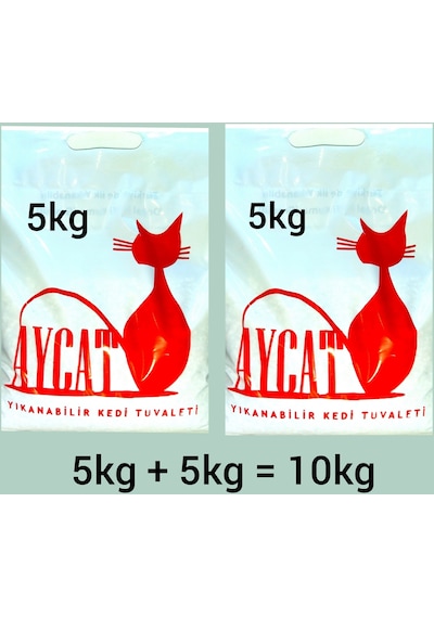 Aycat Yıkanabilir Kedi Kumu 10 KG