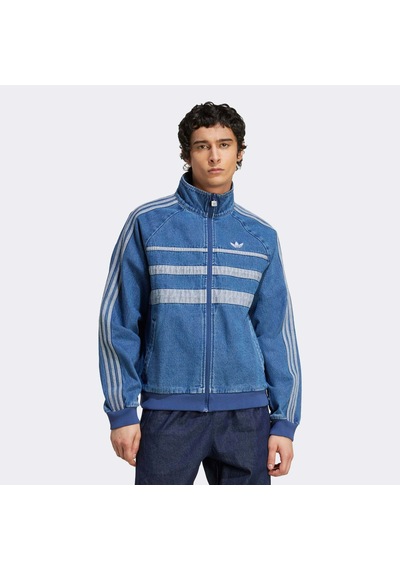 Adidas Adicolor Erkek Mavi Jean Ceket Jx6457 Mavi