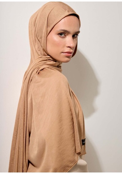 Mayovera Tesettür Şal-camel Camel