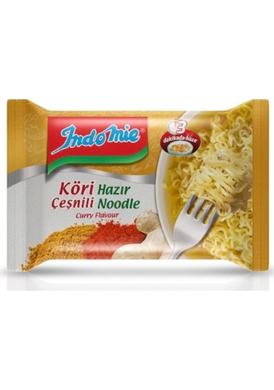 Indomie Köri Çeşnili Hazır Noodle 20 x 70 G