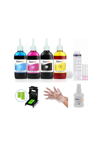 Canon E3440 Uyumlu Kartuş Dolum Seti 4 Renk 100 ML
