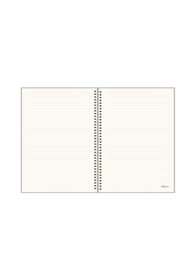 Puantiyeli Defter Çizgili Yeşil 17x24 Cm Çok Renkli