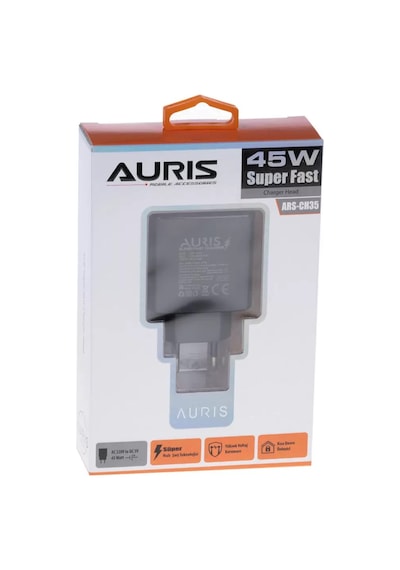 Auris ARS-CH35 Type-C 45 W Şarj Cihazı