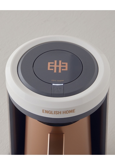 English Home TKM 6001 Çelik Cezve Çift Taşım Türk Kahvesi Makinesi